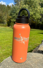 Load image into Gallery viewer, Stainless Steel Water Bottle with Flip Lid & Sport Straw Lid