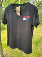 Load image into Gallery viewer, 250 Years Of Freedom Women’s V Neck T-Shirt