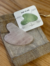 Load image into Gallery viewer, Gua Sha Stone Facial Massage Tool