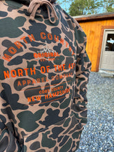 Load image into Gallery viewer, Custom Embroidered North Country Original Unisex Duck Camo Heavyweight Hoodie