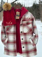 Load image into Gallery viewer, Women’s Sherpa Lined Flannel Jacket
