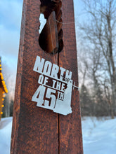 Load image into Gallery viewer, North of the 45th Stainless Steel Ornament
