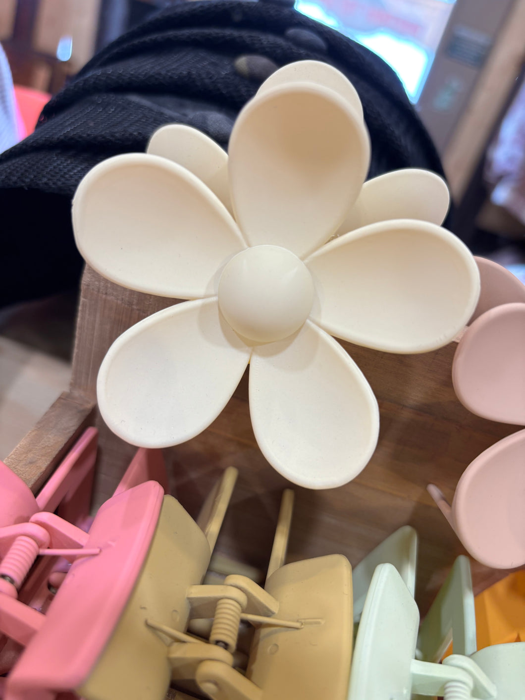 Big Flower Claw Clip