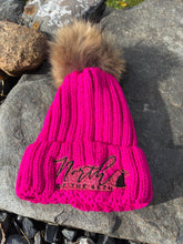 Load image into Gallery viewer, Fluffy Pom Pom Ball Knit Winter Beanie
