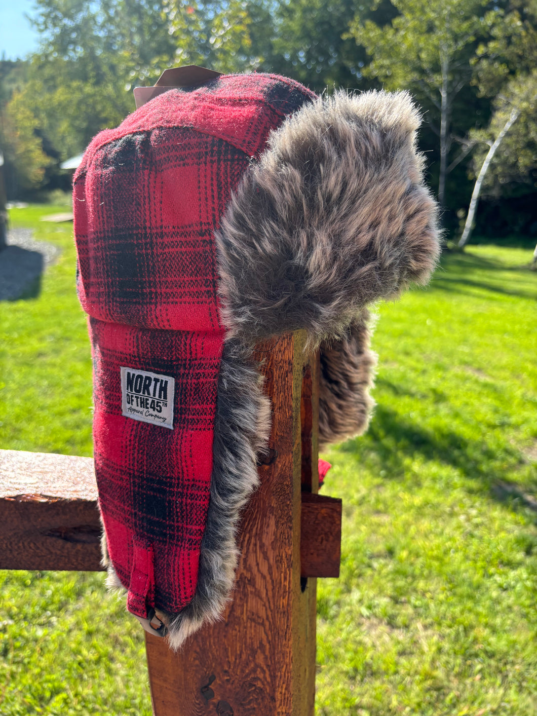 Plaid Aviator Winter Hat