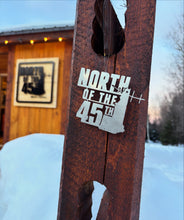 Load image into Gallery viewer, North of the 45th Stainless Steel Ornament
