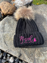 Load image into Gallery viewer, Fluffy Pom Pom Ball Knit Winter Beanie
