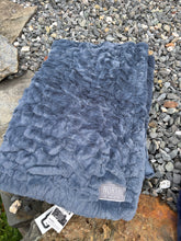Load image into Gallery viewer, Ruched Faux Fur Blanket
