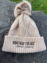 Load image into Gallery viewer, Raised Knit Pom Pom Winter Hats/Removable Pom Pom
