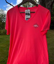 Load image into Gallery viewer, Find Me In The Mountains Women’s Moisture Wicking V-Neck
