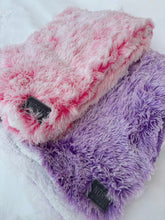Load image into Gallery viewer, Frosty Faux Fur Plush Throw Blanket
