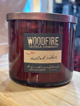 Load image into Gallery viewer, Woodfire Three Wick Candle
