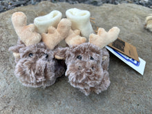 Load image into Gallery viewer, Super Soft Toddler Moose Slippers

