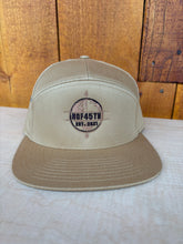 Load image into Gallery viewer, Seven Panel Twill Strapback Cap
