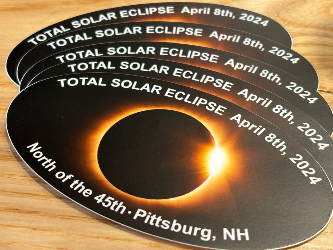 Total Eclipse North of the 45th Sticker
