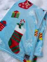 Load image into Gallery viewer, Small Baby/Youth Christmas Throw
