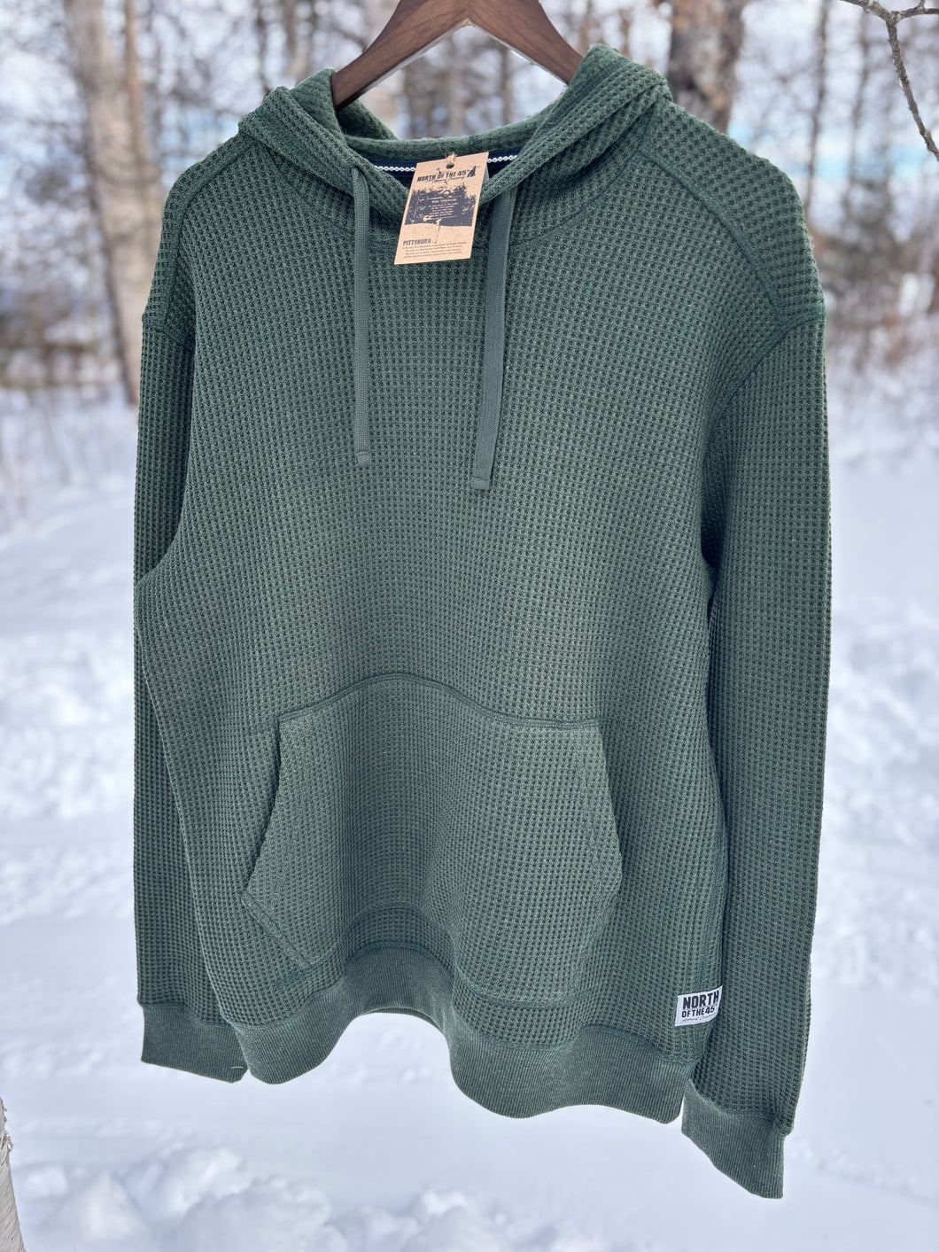 Men’s Waffle Thermal Pullover