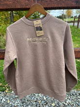 Load image into Gallery viewer, Embroidered Vintage Washed Unisex Crewneck
