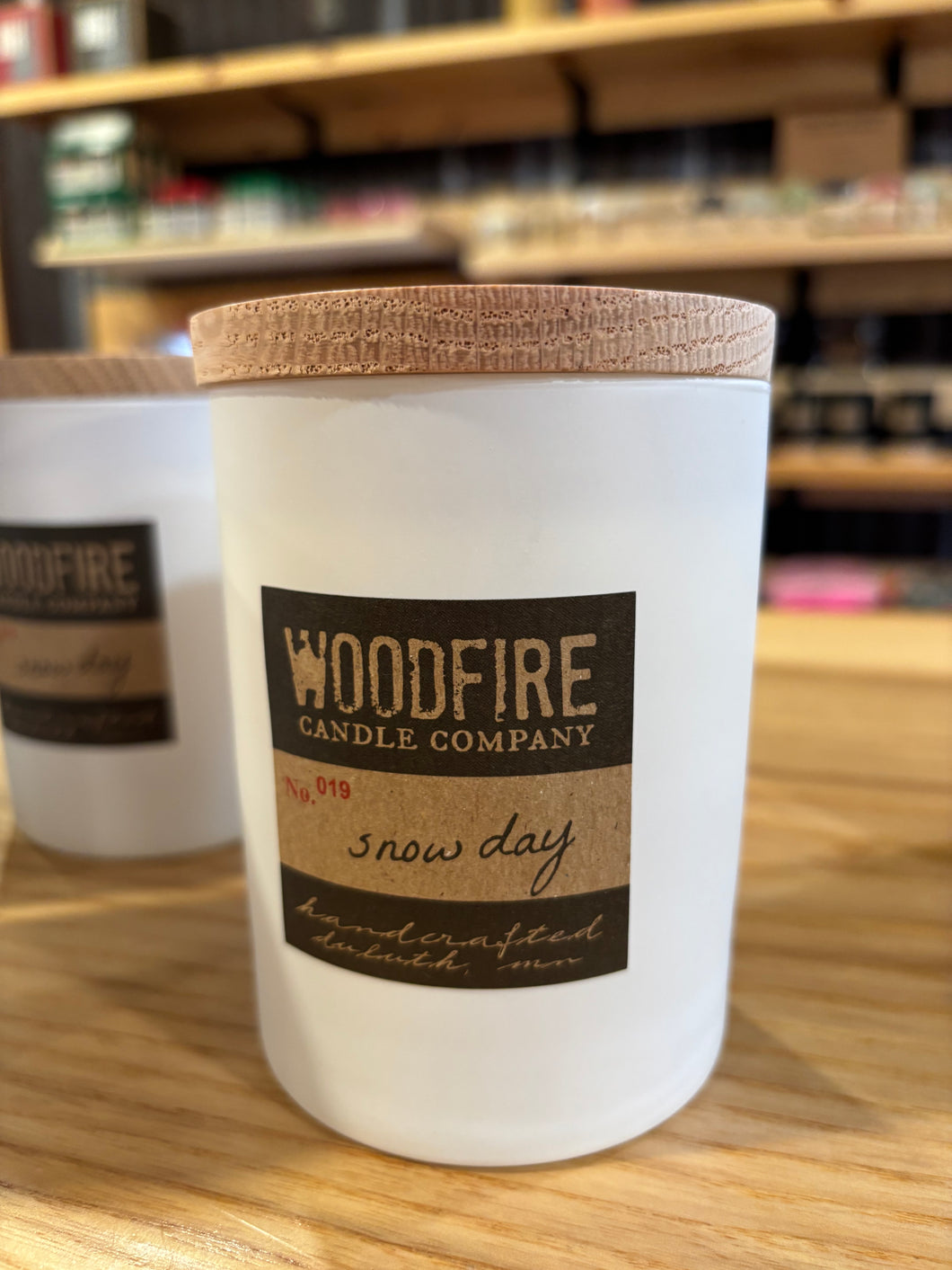 Woodfire Large Candle