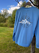 Load image into Gallery viewer, Find Me In The Mountains Unisex Moisture Wicking Long Sleeve
