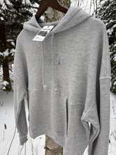 Load image into Gallery viewer, Women’s Lightweight Waffle Pullover Hoodie
