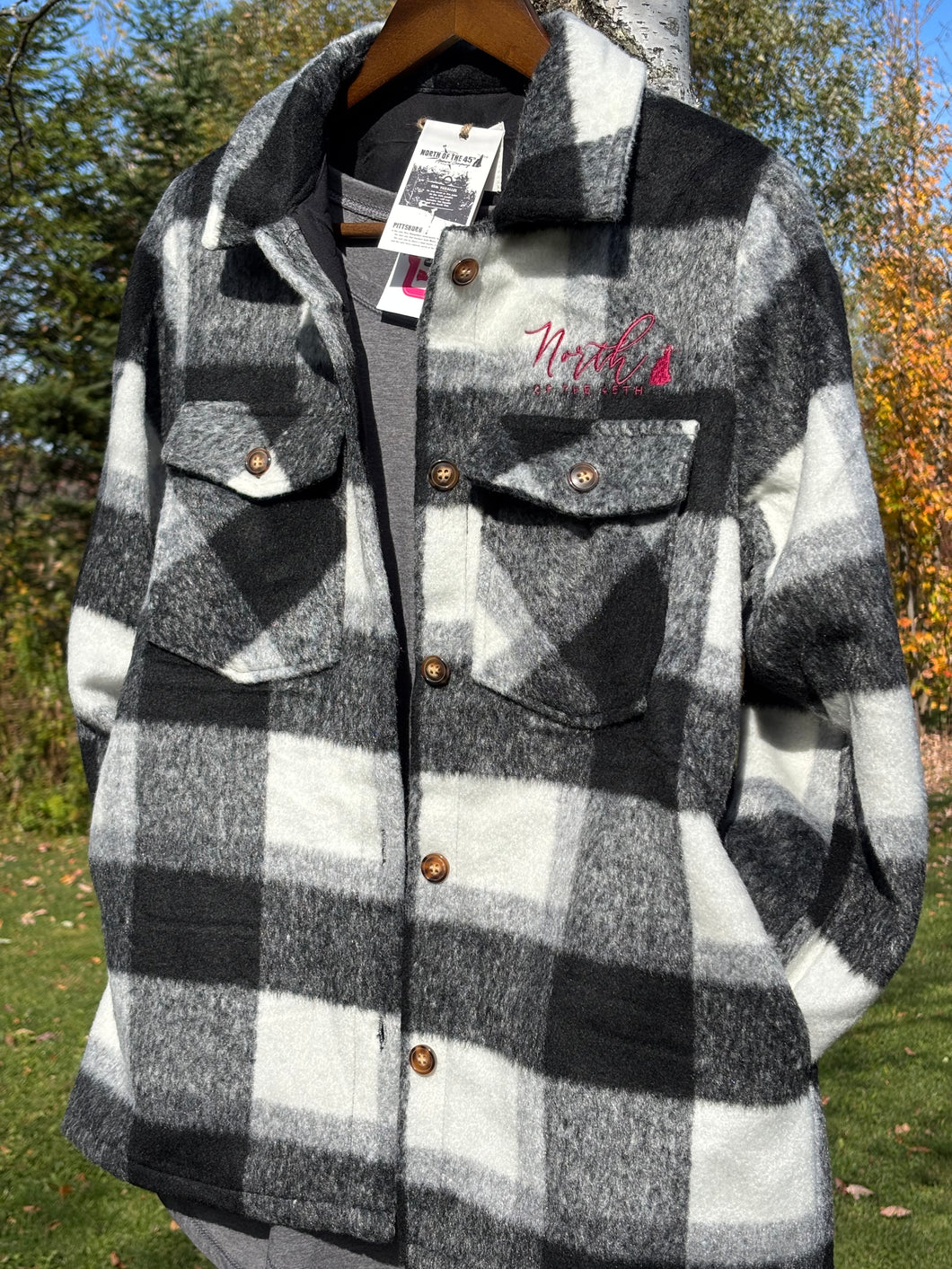 Women’s Heavyweight Plaid Shacket