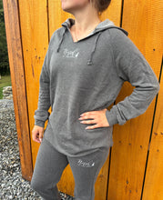Load image into Gallery viewer, Women’s V-Neck Pullover Sweatshirt
