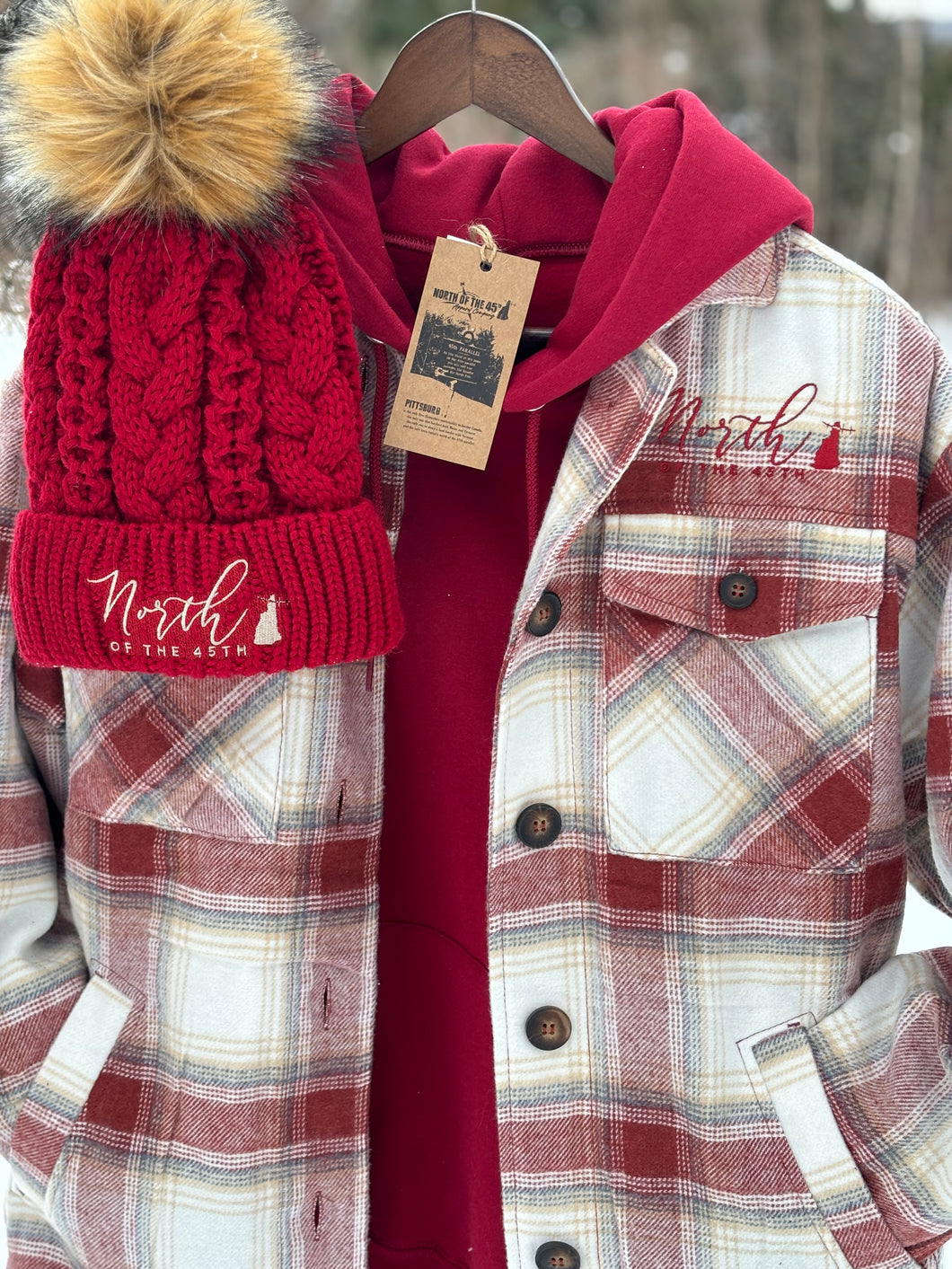 Women’s Sherpa Lined Flannel Jacket