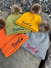Load image into Gallery viewer, Winter Hats with Removable Pom Pom
