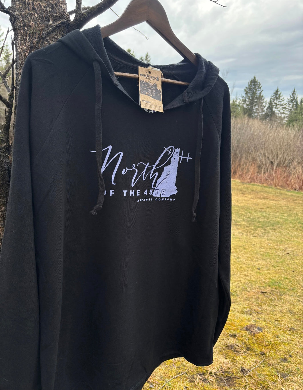 Women’s Black Pullover Hoodie