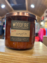 Load image into Gallery viewer, Woodfire Three Wick Candle
