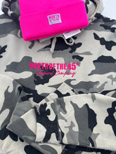 Load image into Gallery viewer, **PRE ORDER ONLY** The PINK Edition Winter Camo Heavyweight Unisex Hoodie
