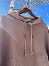 Load image into Gallery viewer, Women’s Lightweight Waffle Pullover Hoodie
