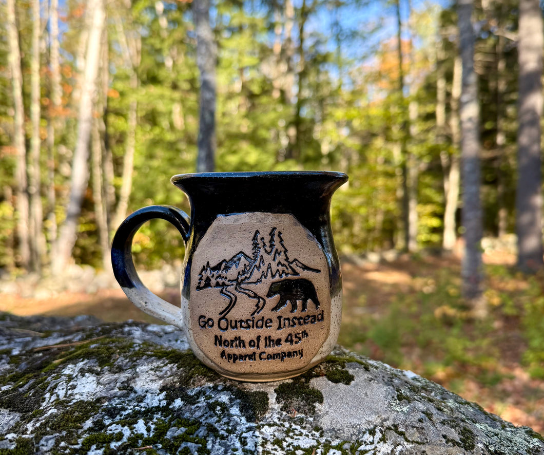 Limited Edition Go Outside Instead Handmade Mug