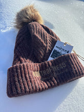 Load image into Gallery viewer, Raised Knit Pom Pom Winter Hats/Removable Pom Pom
