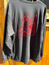 Load image into Gallery viewer, Black Unisex Explore The North Crewneck
