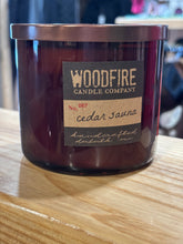 Load image into Gallery viewer, Woodfire Three Wick Candle
