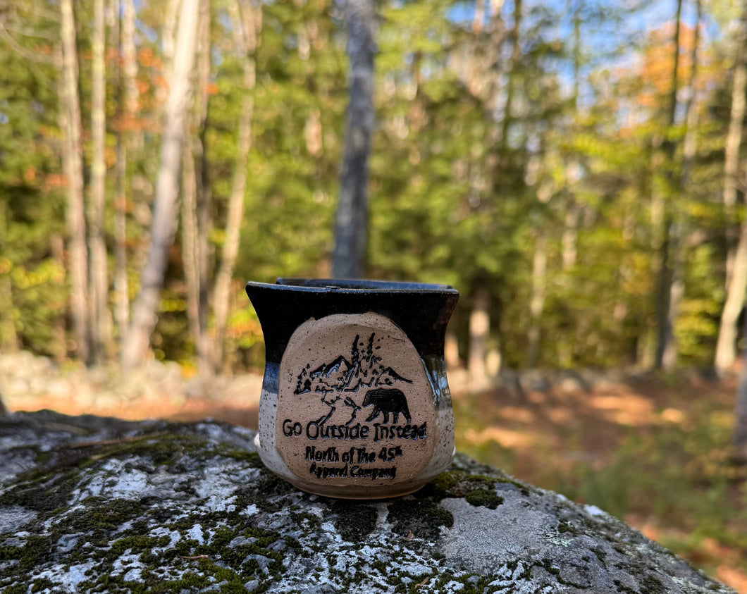 Go Outside Instead Handmade Sponge Holder