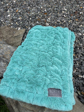 Load image into Gallery viewer, Ruched Faux Fur Blanket
