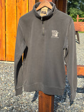 Load image into Gallery viewer, Unisex Vintage Washed Quarter Zip Sweatshirt
