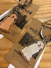 Load image into Gallery viewer, Murphy and Auggie Keychains
