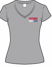 Load image into Gallery viewer, 250 Years Of Freedom Women’s V Neck T-Shirt (Arriving June 19th)
