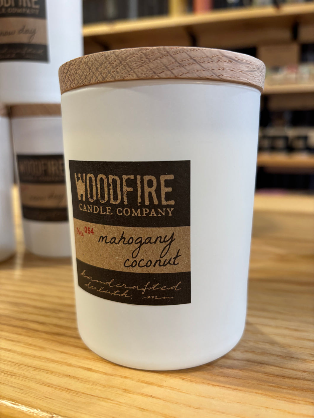 Woodfire Large Candle