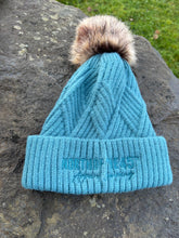 Load image into Gallery viewer, Raised Knit Pom Pom Winter Hats/Removable Pom Pom
