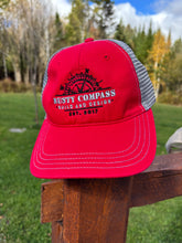 Load image into Gallery viewer, Rusty Compass Vintage Washed Snapback Hat
