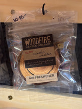 Load image into Gallery viewer, Woodfire Car Air Freshener
