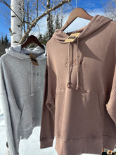 Load image into Gallery viewer, Women’s Lightweight Waffle Pullover Hoodie
