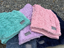 Load image into Gallery viewer, Ruched Faux Fur Blanket

