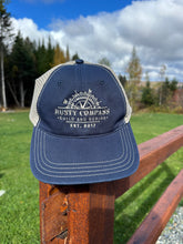 Load image into Gallery viewer, Rusty Compass Vintage Washed Snapback Hat
