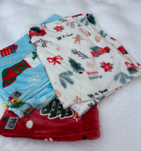 Load image into Gallery viewer, Small Baby/Youth Christmas Throw
